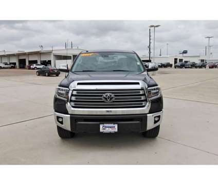 2018 Toyota Tundra Limited CrewMax is a Black 2018 Toyota Tundra Limited Truck in Rosenberg TX