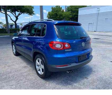2010 Volkswagen Tiguan for sale is a Blue 2010 Volkswagen Tiguan Car for Sale in Hallandale Beach FL