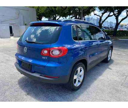 2010 Volkswagen Tiguan for sale is a Blue 2010 Volkswagen Tiguan Car for Sale in Hallandale Beach FL