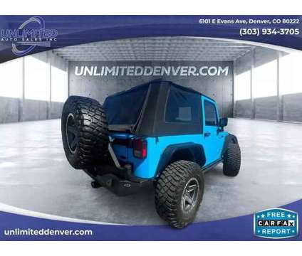 2017 Jeep Wrangler for sale is a Blue 2017 Jeep Wrangler Car for Sale in Denver CO