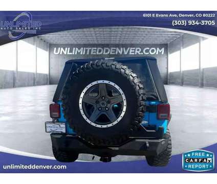 2017 Jeep Wrangler for sale is a Blue 2017 Jeep Wrangler Car for Sale in Denver CO