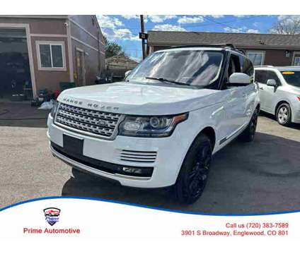 2014 Land Rover Range Rover for sale is a White 2014 Land Rover Range Rover Car for Sale in Englewood CO