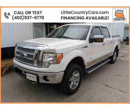 2012 Ford F150 SuperCrew Cab for sale is a White 2012 Ford F-150 SuperCrew Car for Sale in Denton NE