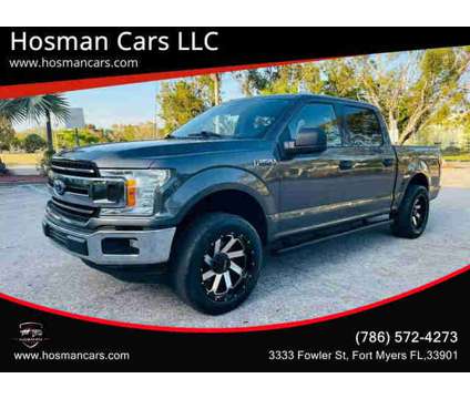 2018 Ford F150 SuperCrew Cab for sale is a Grey 2018 Ford F-150 SuperCrew Car for Sale in Fort Myers FL