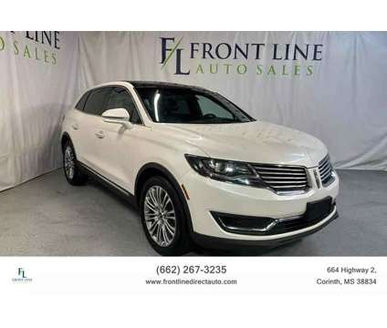 2017 Lincoln MKX for sale is a White 2017 Lincoln MKX Car for Sale in Corinth MS