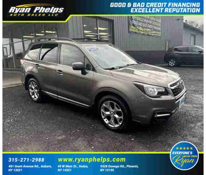 2018 Subaru Forester for sale is a Tan 2018 Subaru Forester 2.5i Car for Sale in Auburn NY