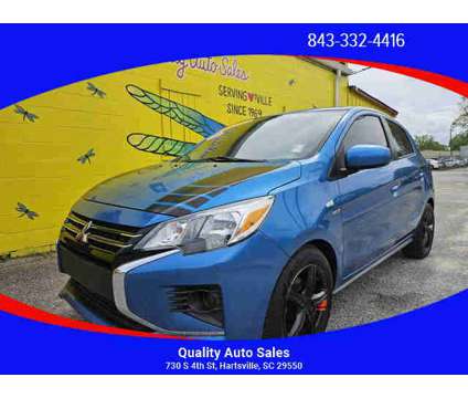 2022 Mitsubishi Mirage for sale is a Blue 2022 Mitsubishi Mirage Car for Sale in Hartsville SC