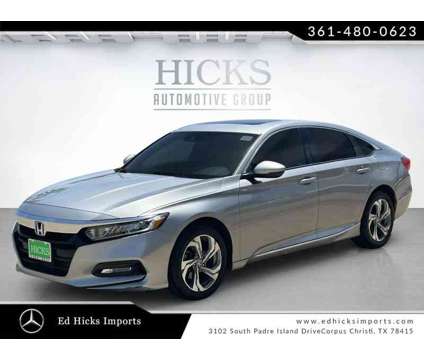 2019UsedHondaUsedAccordUsedCVT is a Silver 2019 Honda Accord EX-L Sedan in Corpus Christi TX