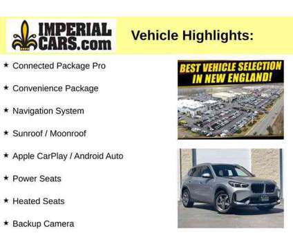 2023UsedBMWUsedX1UsedSports Activity Vehicle is a Silver 2023 BMW X1 xDrive 28i Car for Sale in Mendon MA