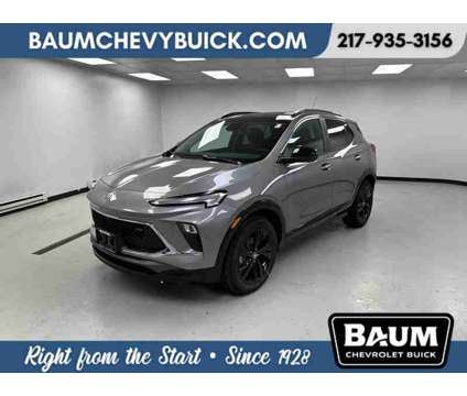 2024NewBuickNewEncore GXNewFWD 4dr is a Grey 2024 Buick Encore Car for Sale in Clinton IL