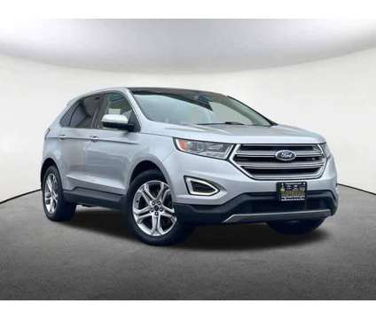 2016UsedFordUsedEdgeUsed4dr AWD is a Silver 2016 Ford Edge Titanium SUV in Mendon MA