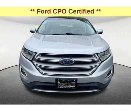 2016UsedFordUsedEdgeUsed4dr AWD is a Silver 2016 Ford Edge Titanium Car for Sale in Mendon MA