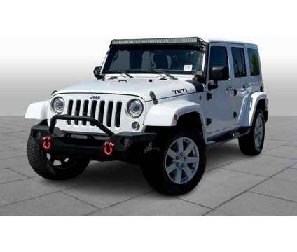 2017UsedJeepUsedWrangler UnlimitedUsed4x4 is a White 2017 Jeep Wrangler Unlimited Car for Sale in Columbus GA