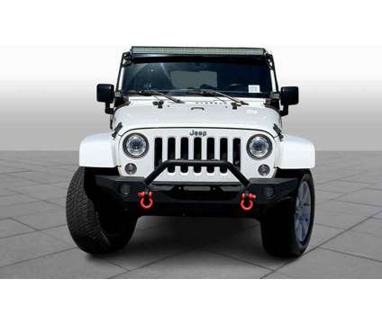 2017UsedJeepUsedWrangler UnlimitedUsed4x4 is a White 2017 Jeep Wrangler Unlimited Sahara Car for Sale in Columbus GA