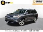 used 2013 Toyota Highlander Limited 4D Sport Utility