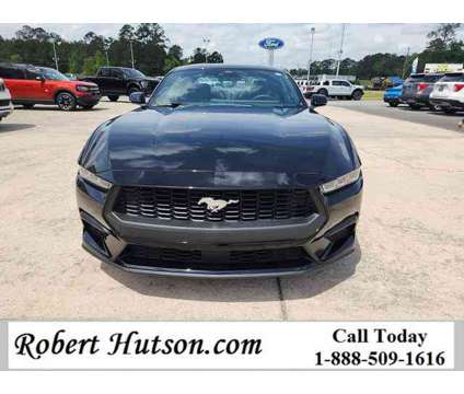 2024 Ford Mustang EcoBoost Premium is a Black 2024 Ford Mustang EcoBoost Car for Sale in Moultrie GA