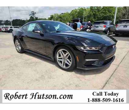 2024 Ford Mustang EcoBoost Premium is a Black 2024 Ford Mustang EcoBoost Car for Sale in Moultrie GA