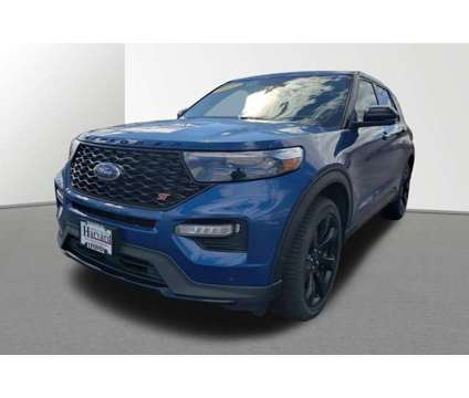 2021 Ford Explorer ST is a Blue 2021 Ford Explorer Car for Sale in Harvard IL