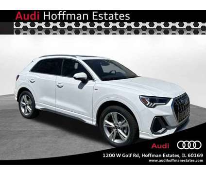 2024 Audi Q3 S line Premium is a White 2024 Audi Q3 Car for Sale in Hoffman Estates IL