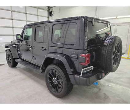 2024 Jeep Wrangler 4xe Sahara is a Black 2024 Jeep Wrangler Car for Sale in Wilkes Barre PA