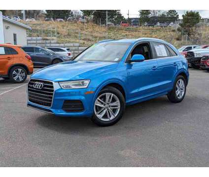 2016 Audi Q3 Premium Plus is a Blue 2016 Audi Q3 Car for Sale in Colorado Springs CO