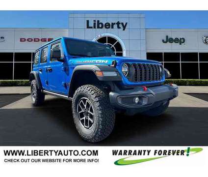 2024 Jeep Wrangler Rubicon is a Blue 2024 Jeep Wrangler Rubicon Car for Sale in Pataskala OH