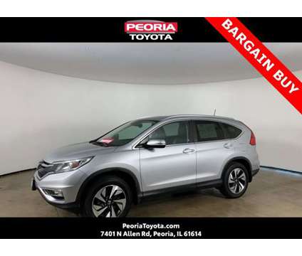 2016 Honda CR-V Touring is a Silver 2016 Honda CR-V Touring Car for Sale in Peoria IL