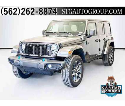 2024 Jeep Wrangler Sport S 4xe is a Grey 2024 Jeep Wrangler Sport SUV in Montclair CA