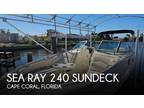 2008 Sea Ray 240 Sundeck Boat for Sale
