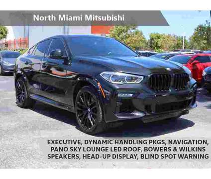 2021 BMW X6 M50i is a Black 2021 BMW X6 SUV in Miami FL