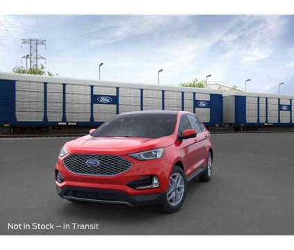 2024 Ford Edge ST Line is a Red 2024 Ford Edge SUV in Lowell IN