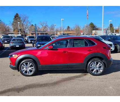 2024 Mazda CX-30 2.5 S Preferred Package is a Red 2024 Mazda CX-3 SUV in Littleton CO