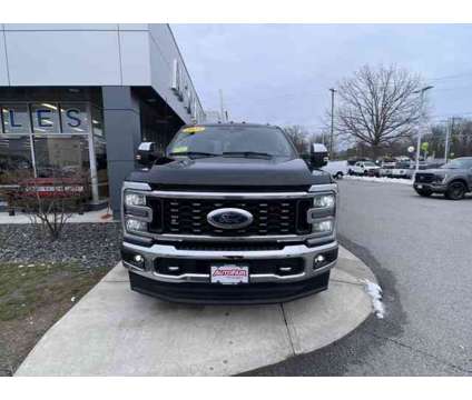 2023 Ford F-350SD Lariat DRW is a Black 2023 Ford F-350 Lariat Truck in Haverhill MA