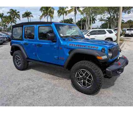 2024 Jeep Wrangler Rubicon is a Blue 2024 Jeep Wrangler Rubicon SUV in Naples FL