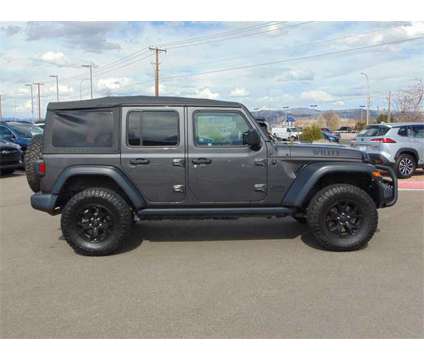 2020 Jeep Wrangler Unlimited Willys is a Grey 2020 Jeep Wrangler Unlimited SUV in Santa Fe NM