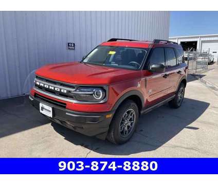 2024 Ford Bronco Sport Big Bend is a Red 2024 Ford Bronco SUV in Corsicana TX