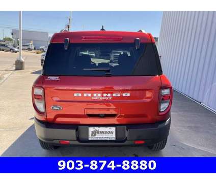 2024 Ford Bronco Sport Big Bend is a Red 2024 Ford Bronco SUV in Corsicana TX