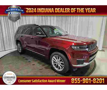 2024 Jeep Grand Cherokee L Summit is a Red 2024 Jeep grand cherokee Summit SUV in Fort Wayne IN