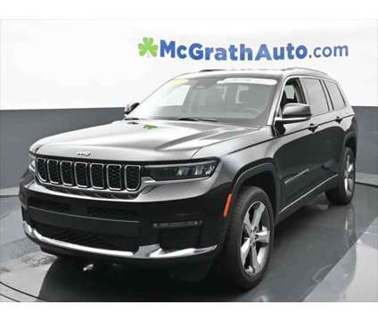 2021 Jeep Grand Cherokee L Limited 4x4 is a Black 2021 Jeep grand cherokee SUV in Dubuque IA