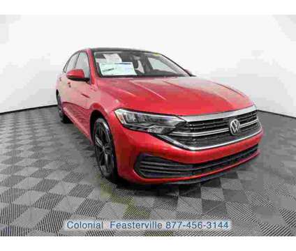 2024 Volkswagen Jetta 1.5T SE is a Red 2024 Volkswagen Jetta 2.5 Trim Sedan in Feasterville Trevose PA