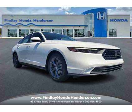 2024 Honda Accord EX is a Silver, White 2024 Honda Accord EX Sedan in Henderson NV