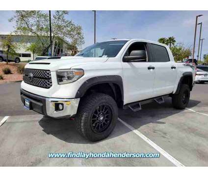2018 Toyota Tundra SR5 is a White 2018 Toyota Tundra SR5 Car for Sale in Henderson NV