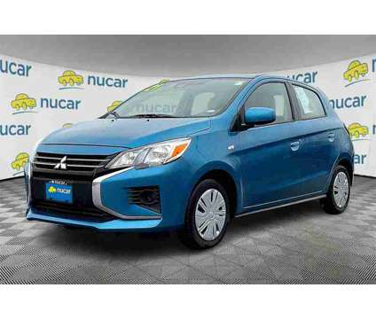 2021 Mitsubishi Mirage ES is a Blue 2021 Mitsubishi Mirage ES Hatchback in Tilton NH