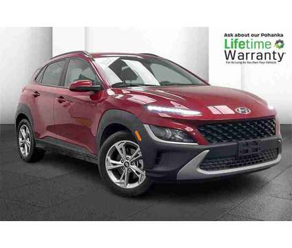 2023 Hyundai Kona SEL is a Red 2023 Hyundai Kona SEL SUV in Fredericksburg VA