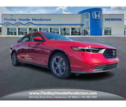 2024 Honda Accord EX is a Red 2024 Honda Accord EX Sedan in Henderson NV