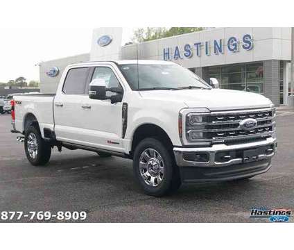 2024 Ford F-350SD Lariat is a White 2024 Ford F-350 Lariat Truck in Greenville NC