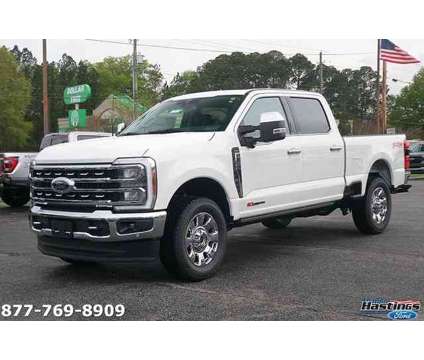 2024 Ford F-350SD Lariat is a White 2024 Ford F-350 Lariat Truck in Greenville NC