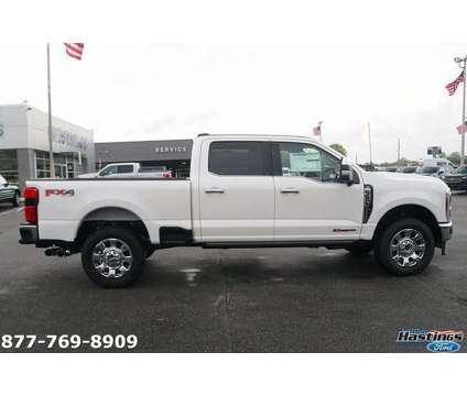 2024 Ford F-350SD Lariat is a White 2024 Ford F-350 Lariat Truck in Greenville NC