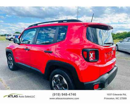 2018 Jeep Renegade for sale is a Red 2018 Jeep Renegade Car for Sale in Princeton NC