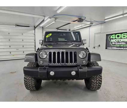 2016 Jeep Wrangler for sale is a Grey 2016 Jeep Wrangler Car for Sale in Kalispell MT